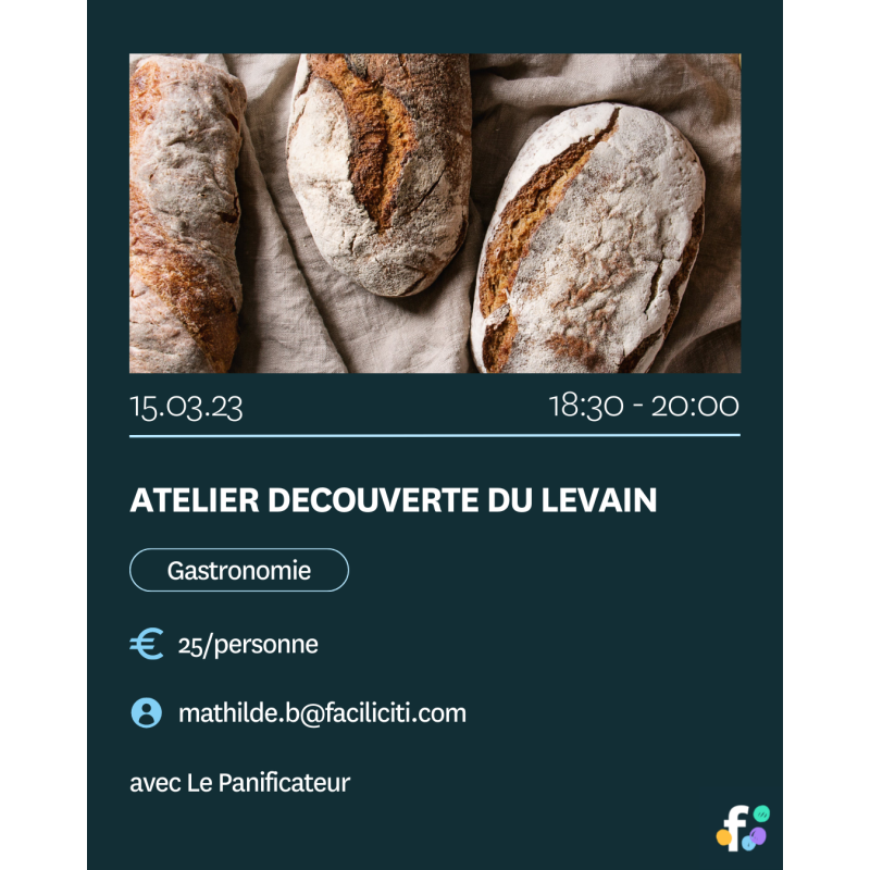 Atelier découverte du levain